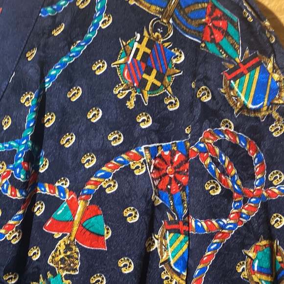 Vintage Diane Fres 💯 silk dress  Size M/L - Picture 6 of 9